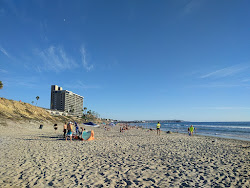 Foto van Pacific beach en de nederzetting