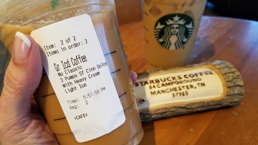 Coffee Shop «Starbucks», reviews and photos, 84 Campground Rd, Manchester, TN 37355, USA