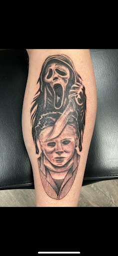 Explore funny small tattoo ideas, creative tattoo ideas in Loveland, available at Single Needle Tattoo