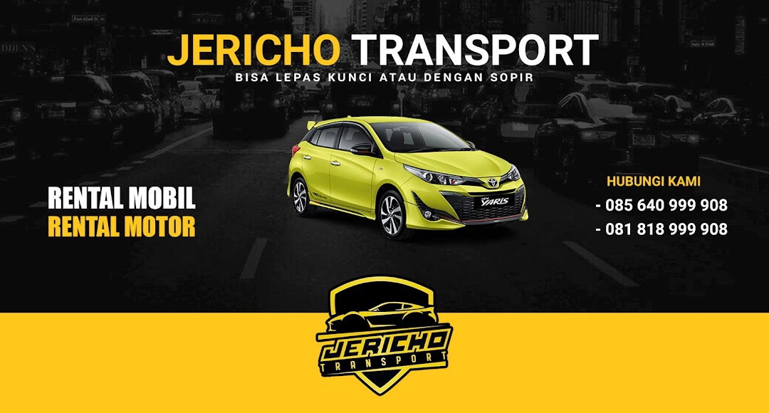 Jericho Transport Rental Mobil & Motor, Wedding Car, Antar Jemput Bandara & Stasiun, Tour & Wisata, Jasa Angkut