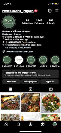 Photos du propriétaire du Restaurant libanais Restaurant Rayan à Paris - n°11