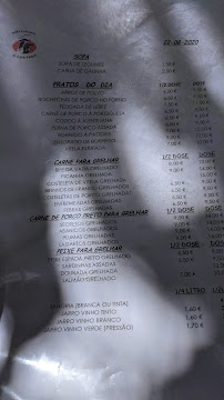 A Coutada em Grândola menu n° 3