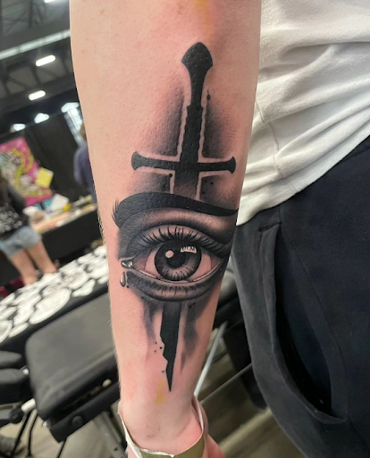 Explore baldur's gate 3 tattoo ideas, creative tattoo ideas in Omaha, available at Collective Hive Tattoo