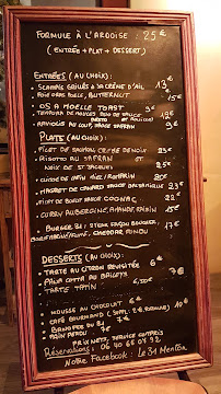 Le 31 à Menton menu