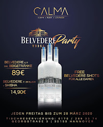 Menu du CALMA - Bar & Lounge Hannover à Hanover