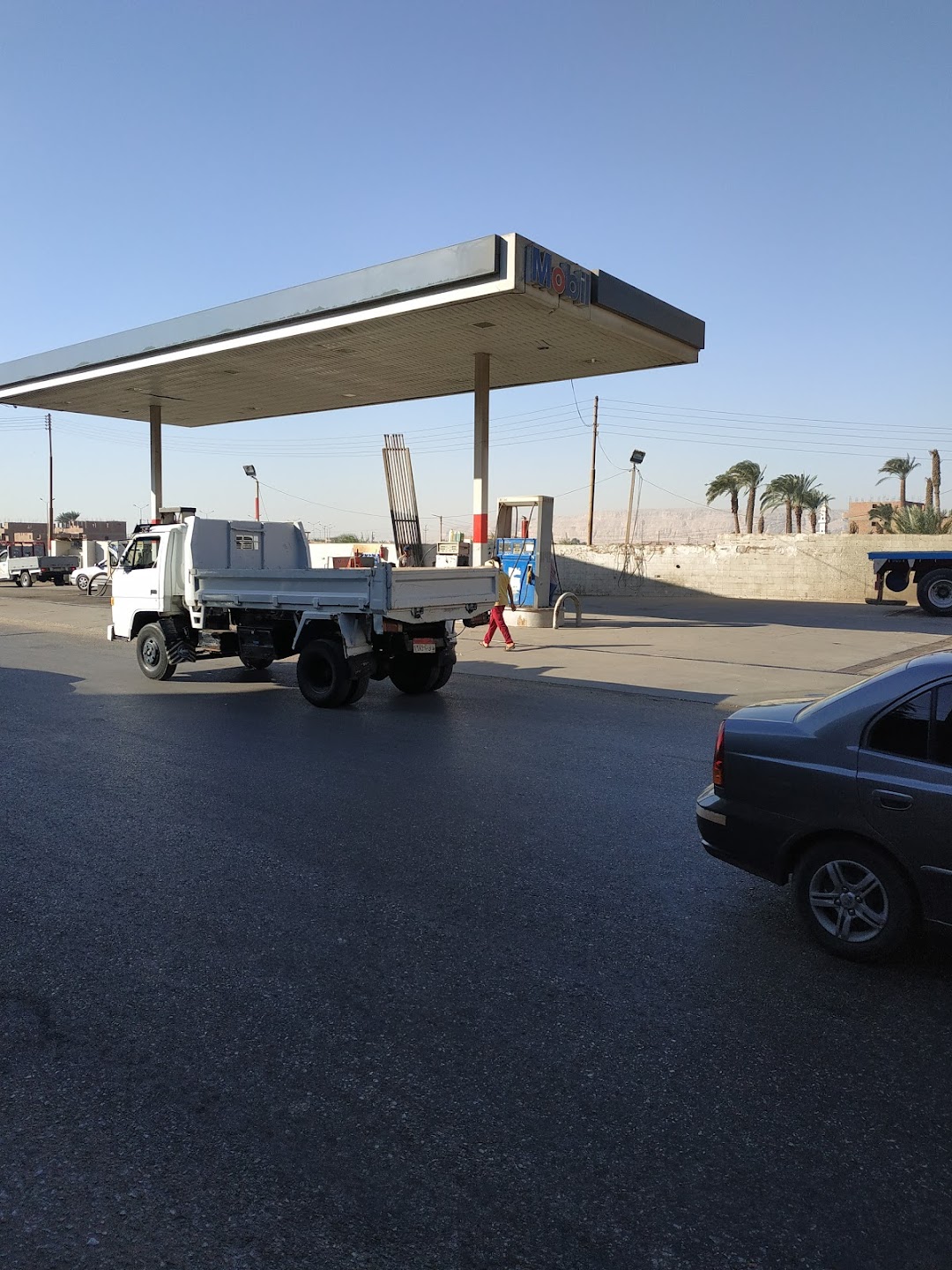 Mobil Gas Station