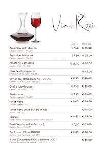 Miranapoli à Naples menu