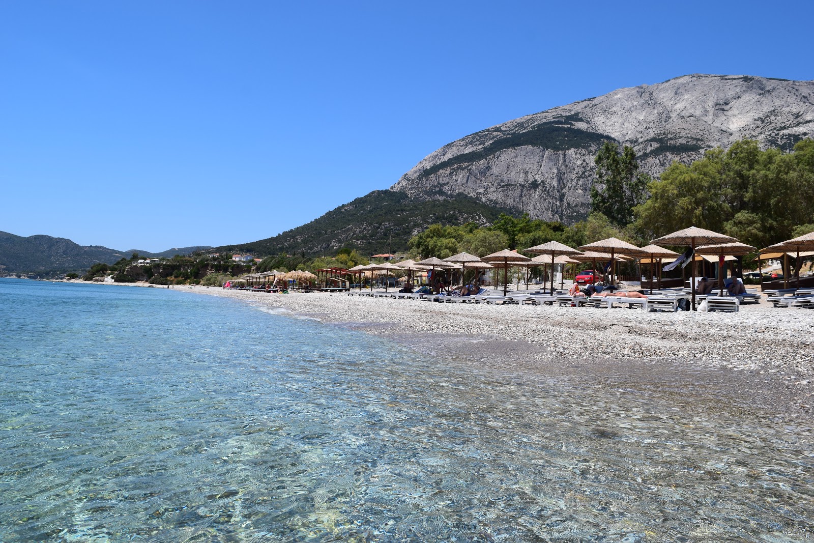 Foto af Votsalakia beach - populært sted blandt afslapningskendere