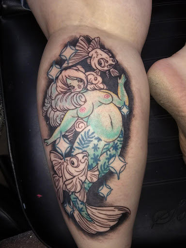 Explore mens collarbone tattoo ideas, creative tattoo ideas in Federal Way, available at Jurassic Ink Tattoo Co.