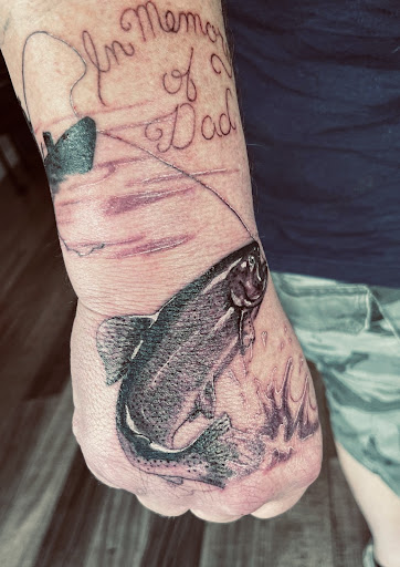 Explore rip tattoo ideas for guys, creative tattoo ideas in Dallas, available at Indigenous Arts Tattoo Company