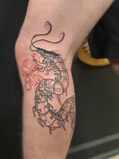 Explore sealife tattoo ideas, creative tattoo ideas in Goose Creek, available at Red Kirin Tattoo