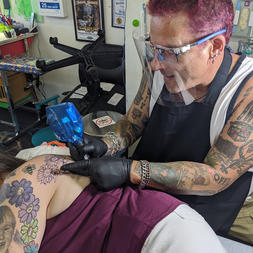 Explore friends tattoo ideas, creative tattoo ideas in Redding, available at Caddy Daddys