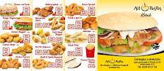 Carte du Ali Baba Kebab à Arma di Taggia