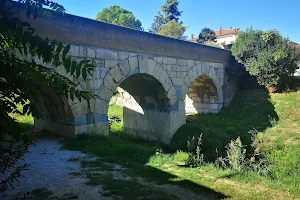 Roman bridge over the Rubicon image