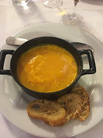 Soupe de potiron du Restaurant français La Ferme Saint-Michel à Le Mont-Saint-Michel - n°3