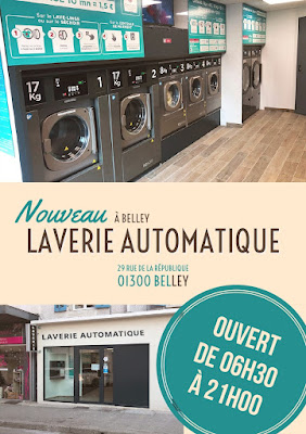 Laverie automatique à Belley