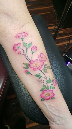 Explore first tattoo ideas for females with meaning, creative tattoo ideas in Flint, available at Black Eye Social Club Tattoo