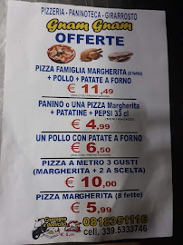 Gnam Gnam à Cardito carte