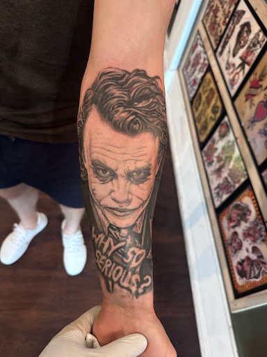 Explore shaded tattoo ideas, creative tattoo ideas in Kansas City, available at Evolve Tattoo Collective