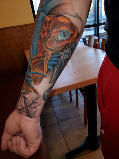 Explore heart tattoo cover up ideas, creative tattoo ideas in Clovis, available at Anchors & Arrows Tattoos & Piercings