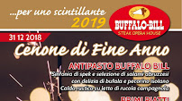 Carte du Ristorante Pizzeria Buffalo Bill - specialità arrosticini - steak house à Pescara