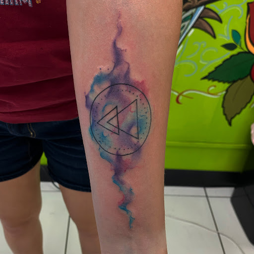 Explore half sleeve memorial tattoo ideas, creative tattoo ideas in Pendleton, available at TRUE GRIT TATTOO