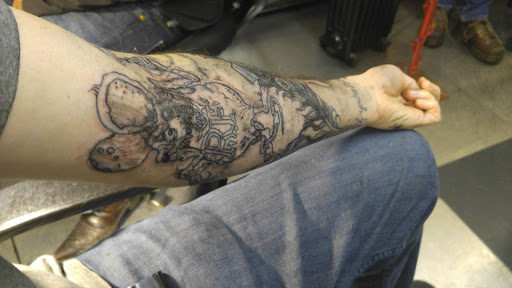 Explore sanskrit tattoo ideas, creative tattoo ideas in Buffalo, available at Iron Horse South