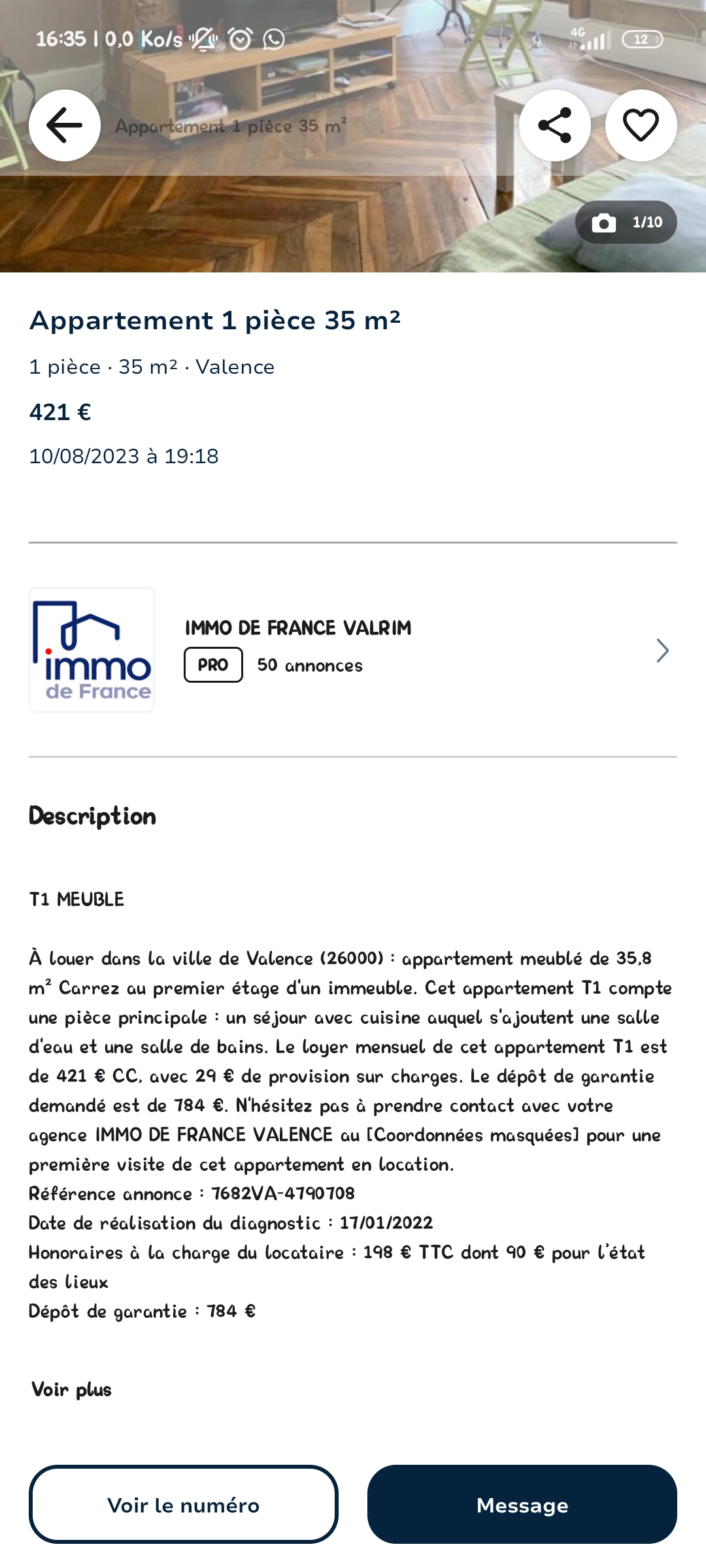 Photo n° 1 de l'avis de Pablo.l fait le 22/01/2023 à 12:42