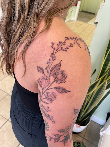 Explore back tattoo ideas for females, creative tattoo ideas in Ocean View, available at Inked in Eden