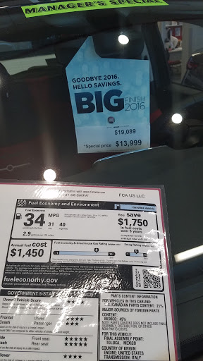 Car Dealer «Brandon Auto Mall Alfa Romeo Fiat», reviews and photos, 11024 Causeway Blvd, Brandon, FL 33511, USA