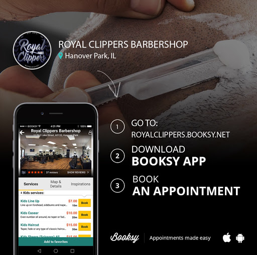 Barber Shop «Royal Clippers Barbershop», reviews and photos, 1178 Lake St, Schaumburg, IL 60193, USA