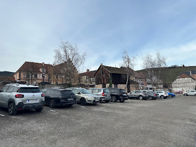 Parking des vignerons à Riquewihr