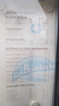 Menu du Gaststätte Zur Turnhalle à Oberlungwitz