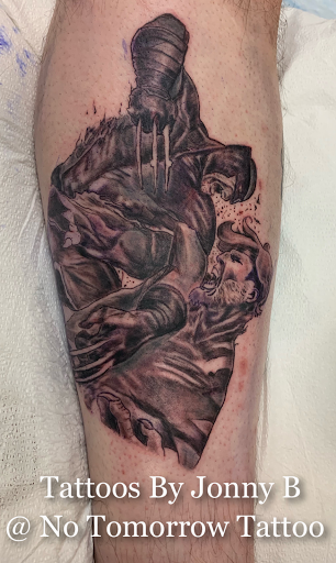 Explore back tattoo ideas for men, creative tattoo ideas in Charles Town, available at No Tomorrow Tattoo llc