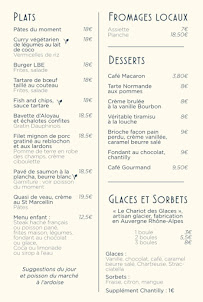 Carte du La Belle Epoque (restaurant, bar, terrasse) à Gières