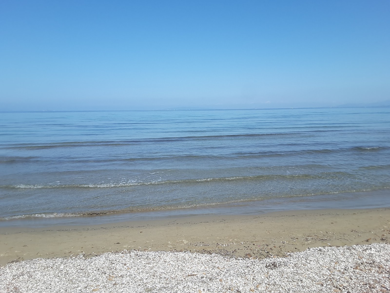 Foto van Punta Ala Beach met recht en lang