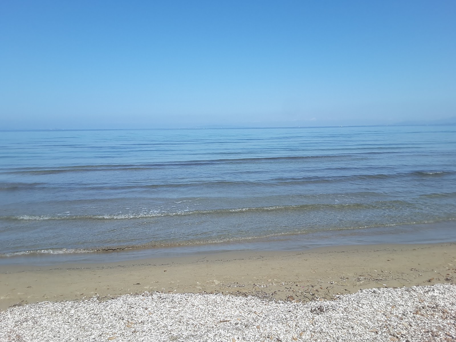 Foto av Punta Ala beach med blått vatten yta