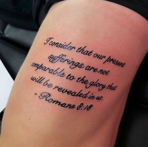 Explore small number tattoo ideas, creative tattoo ideas in North Tonawanda, available at Dark Side Ink Tattoo Studio