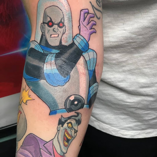 Explore underworld hades tattoo ideas, creative tattoo ideas in Reno, available at Evolution Tattoo