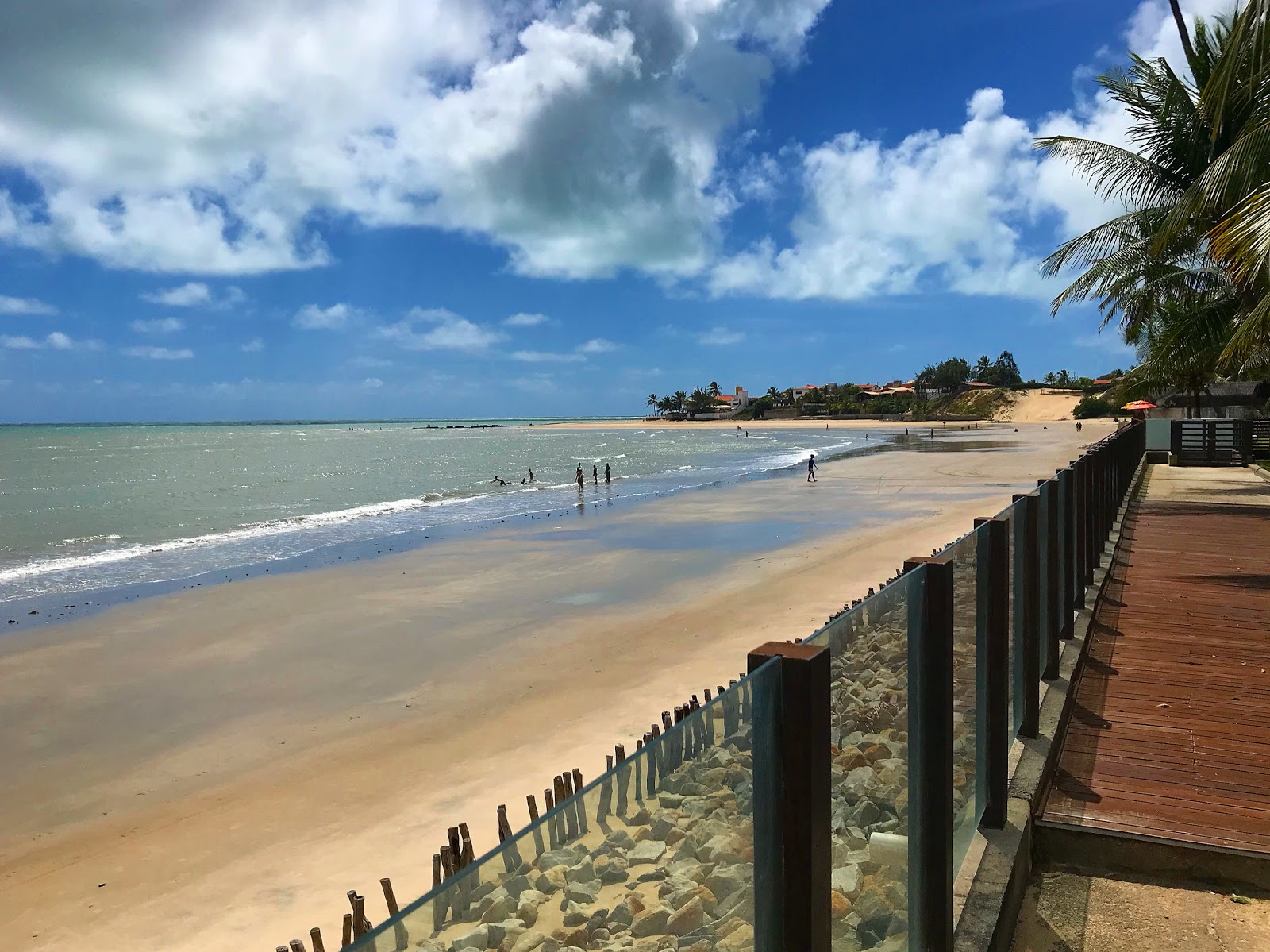 Photo of Porto Mirim Beach with bright fine sand surface