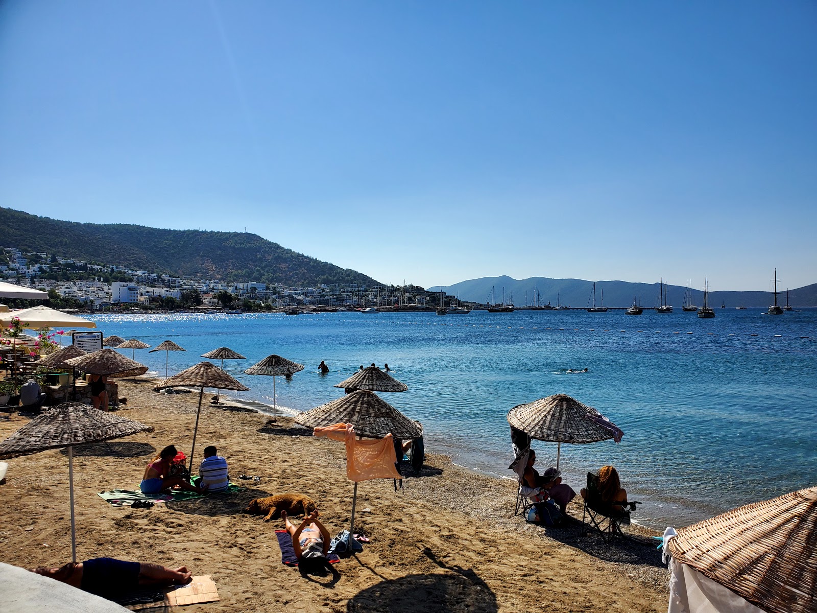 Bodrum beach II的照片 背靠悬崖