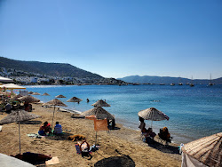 Photo de Bodrum beach II protégé par des falaises