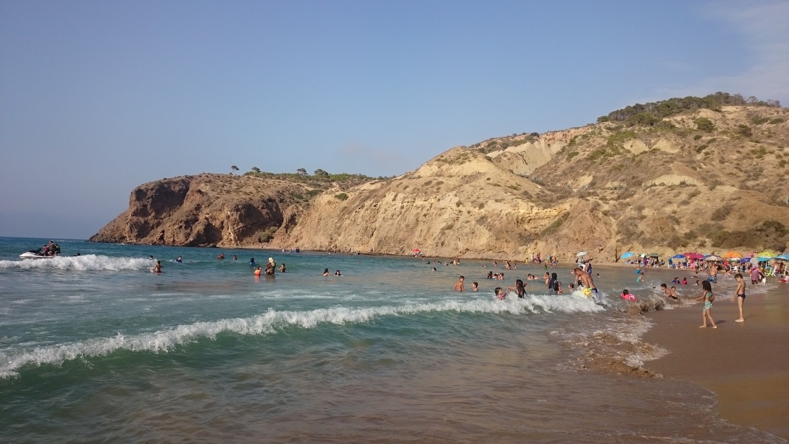 Foto di Moscarda beach e il suo bellissimo paesaggio