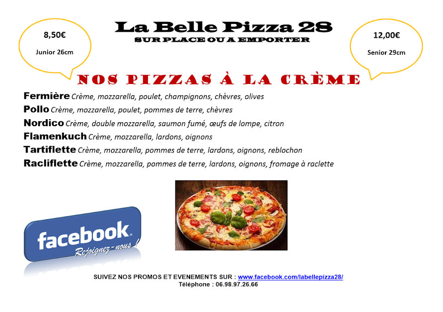 La Belle Pizza 28 à Nonvilliers-Grandhoux (Eure-et-Loir 28)