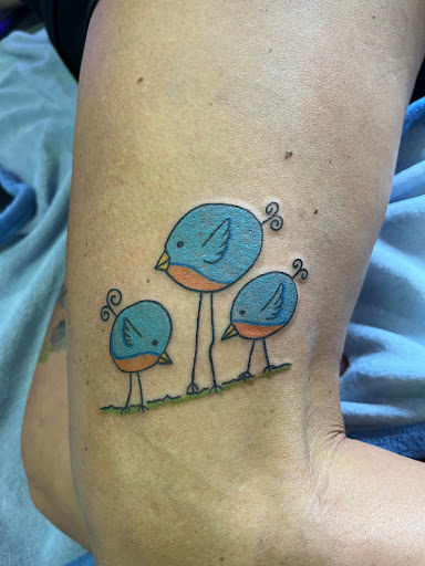 Explore face tattoo ideas, creative tattoo ideas in Wilmington, available at Wilmington Tattoo & Piercing