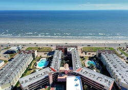 Galveston beach'in fotoğrafı düz ve uzun ile birlikte