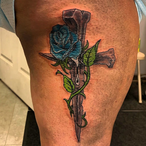 Explore spartan tattoo ideas, creative tattoo ideas in Hudson Falls, available at ALTERED ADDICTION TATTOOS