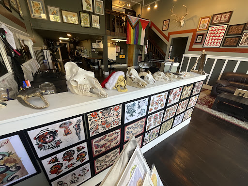 Explore tattoo ideas hearts name, creative tattoo ideas in Eureka, available at Bohemian Tattoo