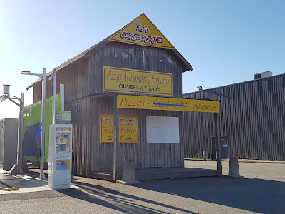 À La Cabane à Pizza à Saint-Avé