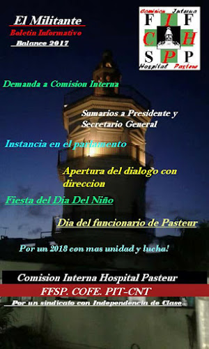 Opiniones de Comision Interna Hospital Pasteur en Toledo - Hospital